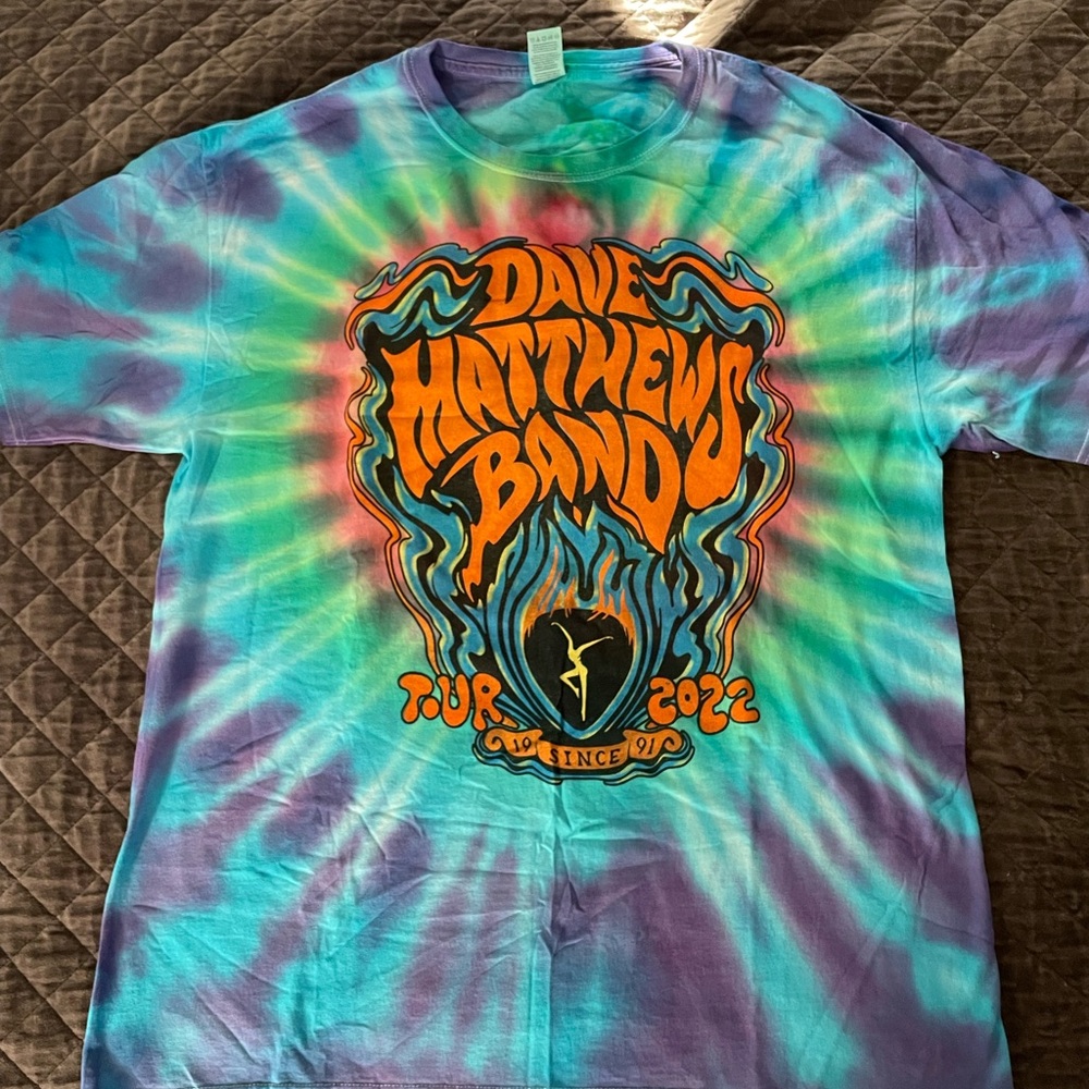 Tie-Dye Dave Matthews Band Tee